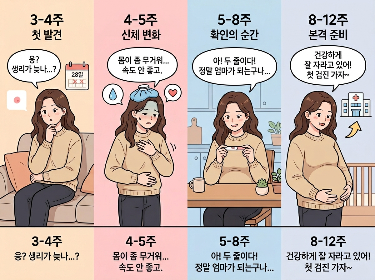 임신 초기 증상 언제부터 주수별 변화 분당제일여성병원