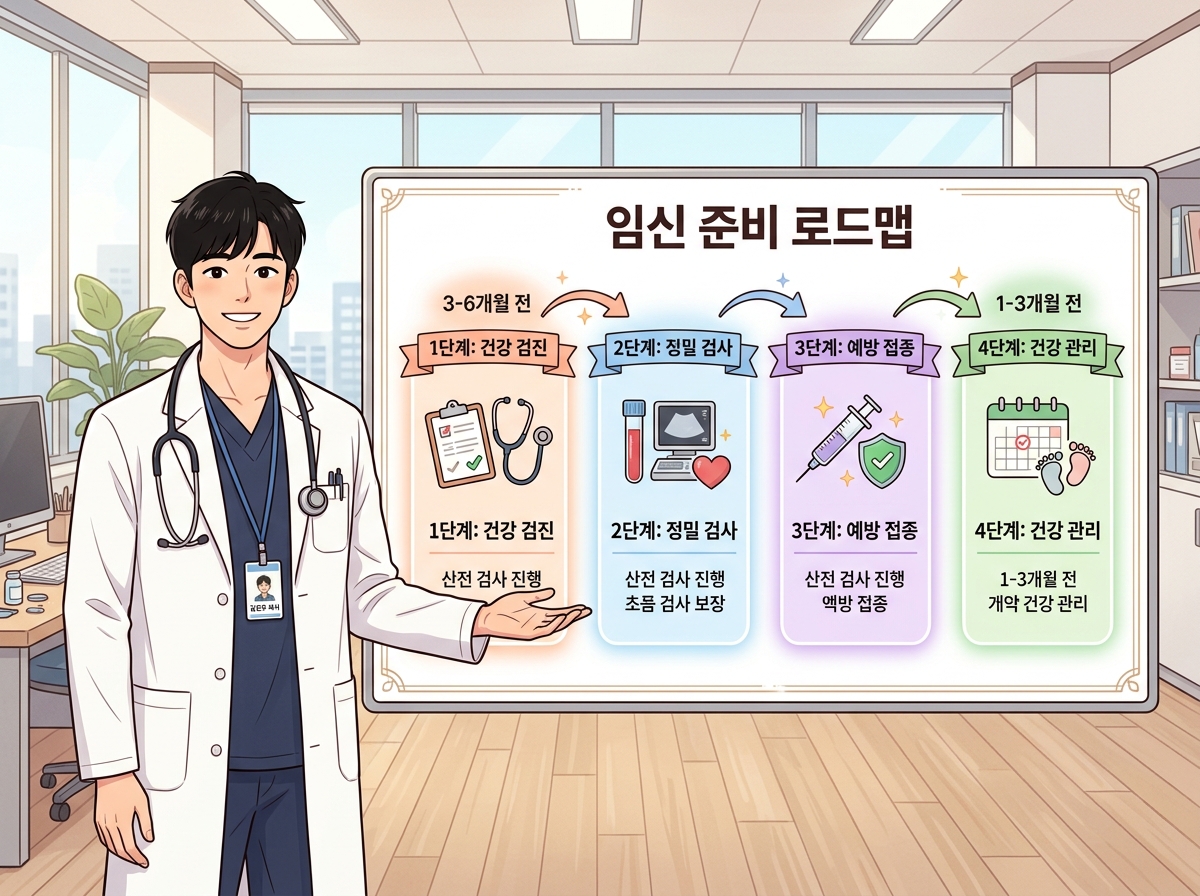 임신 전 검사 단계별 시기 — 분당제일여성병원
