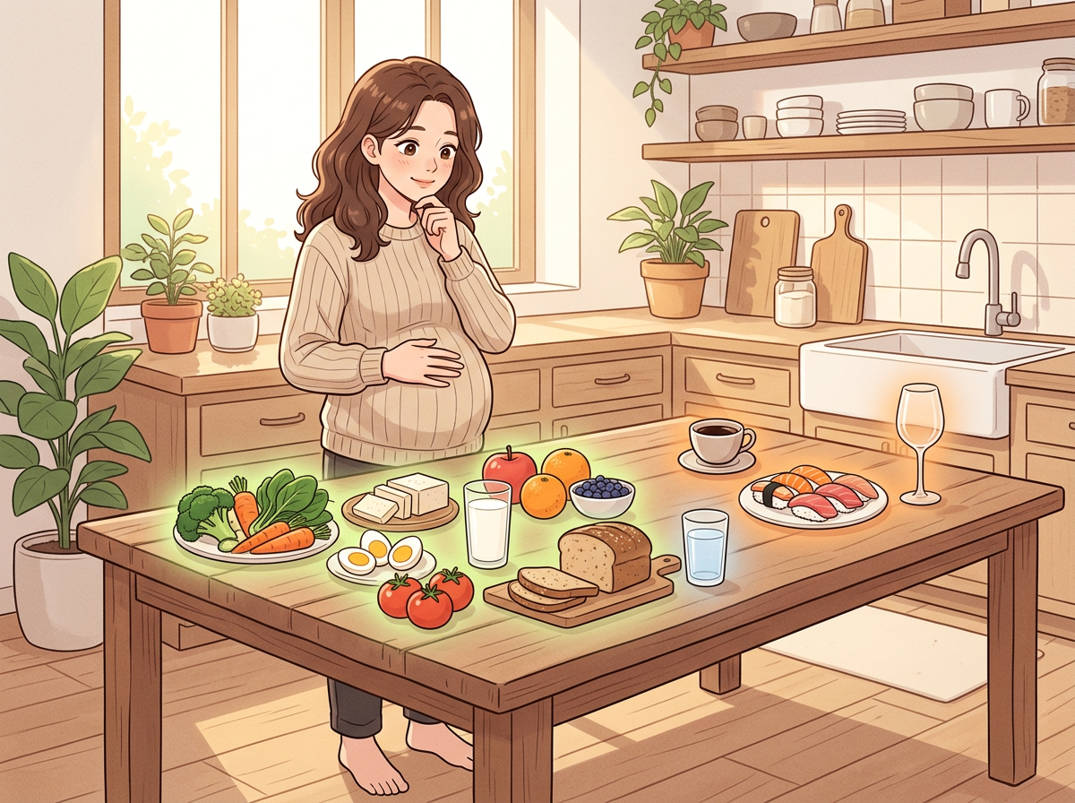 임신 초기 음식 금기사항 꼭 피해야 할 것 총정리 분당제일여성병원