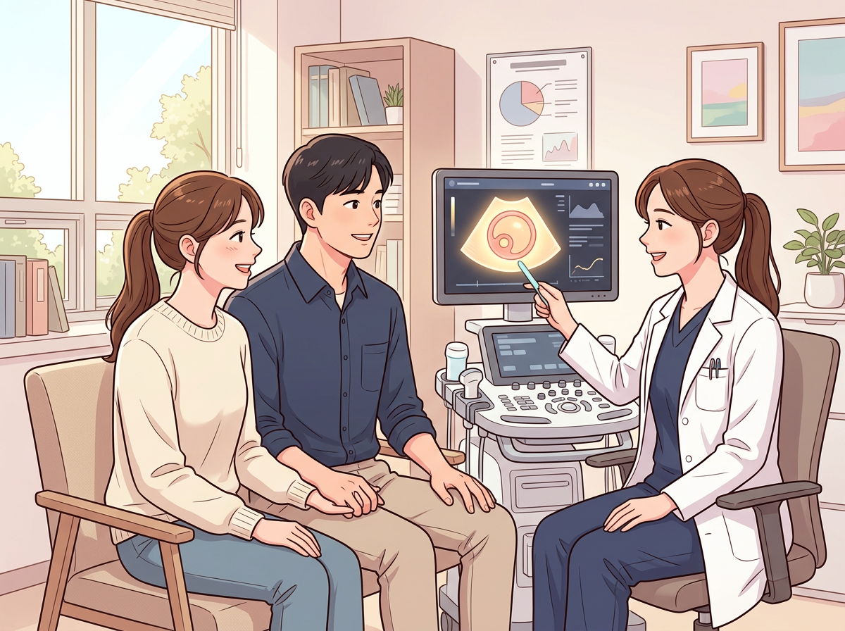 분당제일여성병원 배란일 가임기 진료 사례