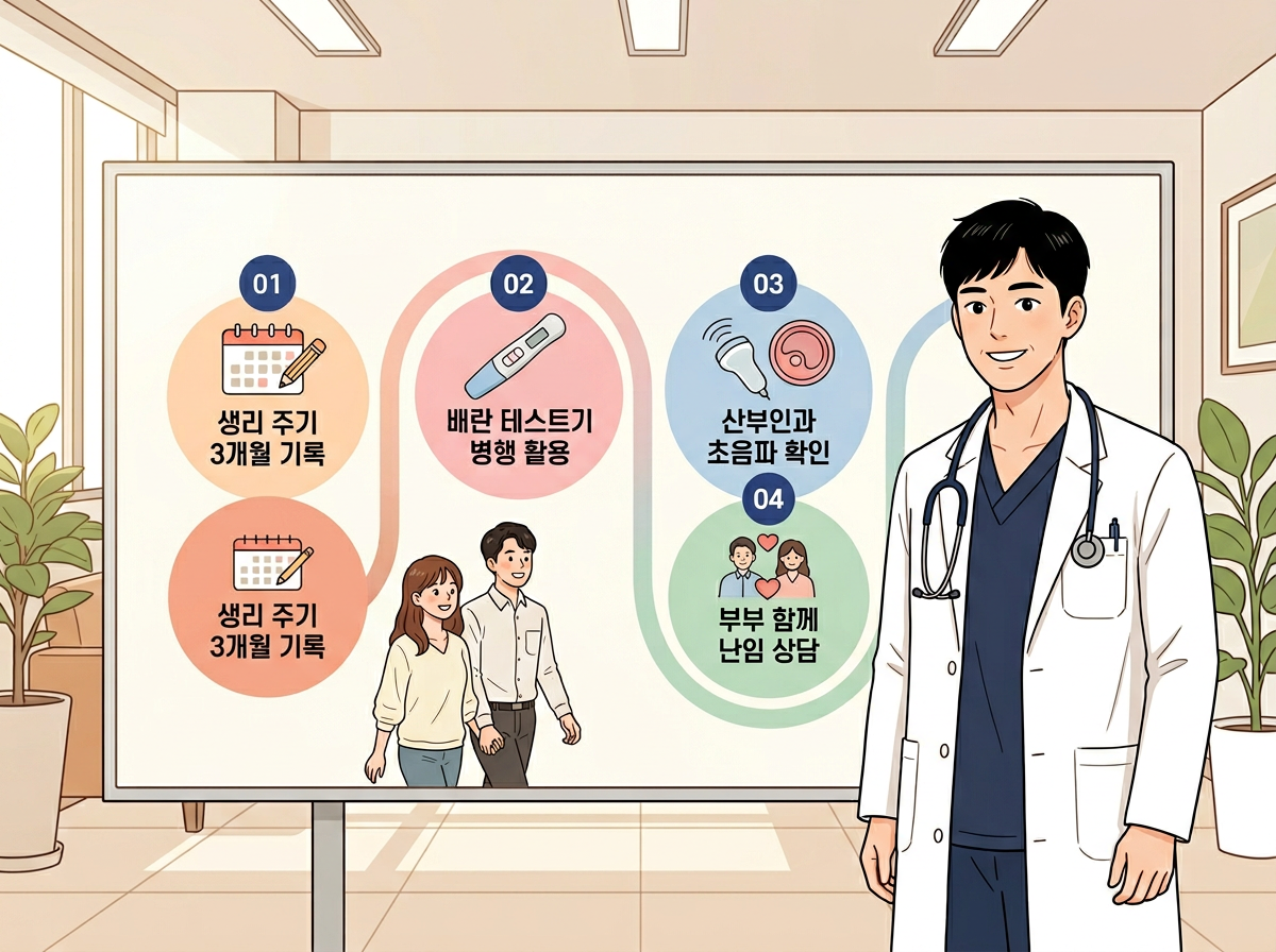 가임기 확인 임신 확률 높이는 단계별 방법 분당제일여성병원