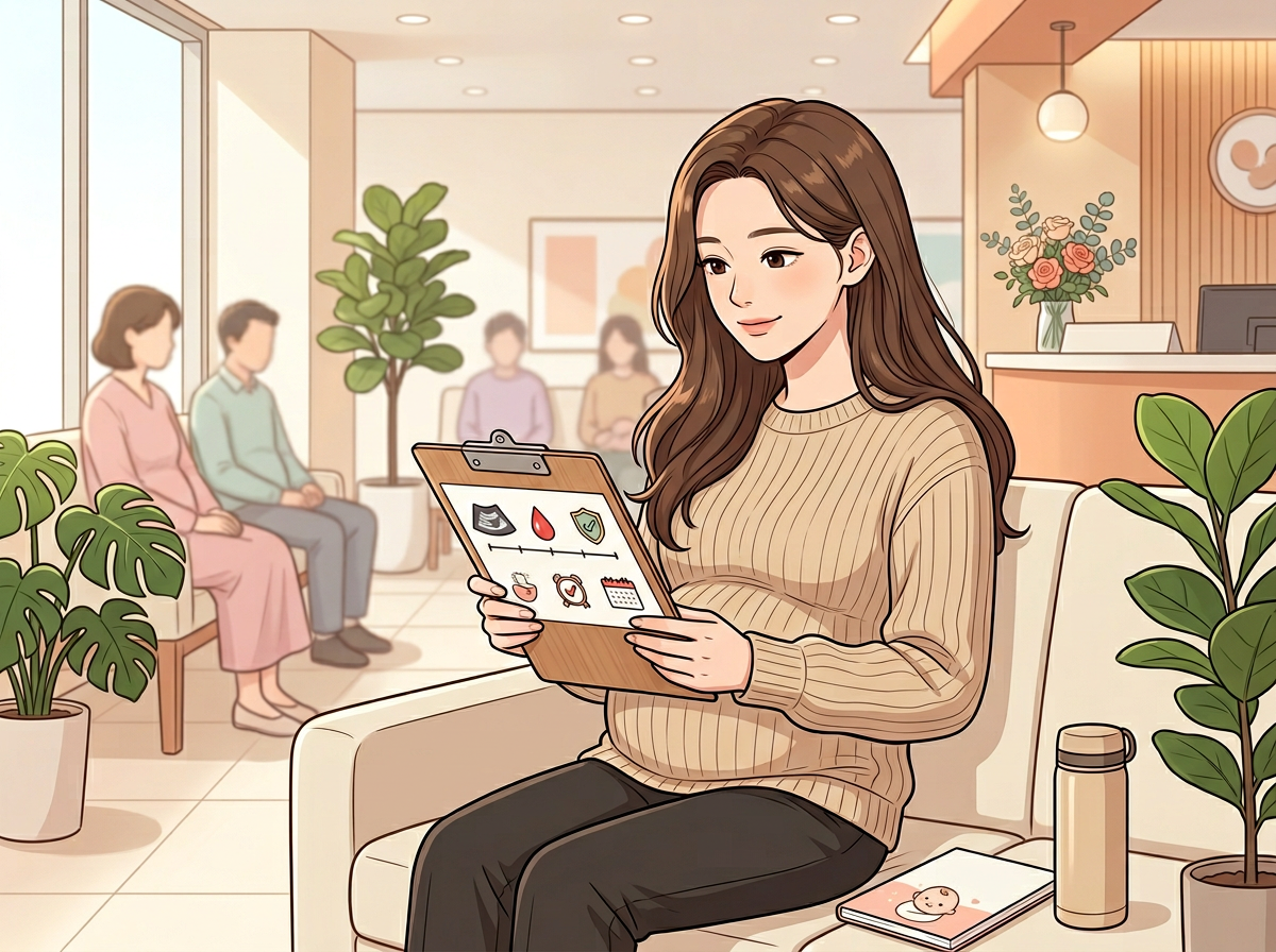 임신 초기 검사 종류 시기 산부인과 방문 완전 가이드 분당제일여성병원