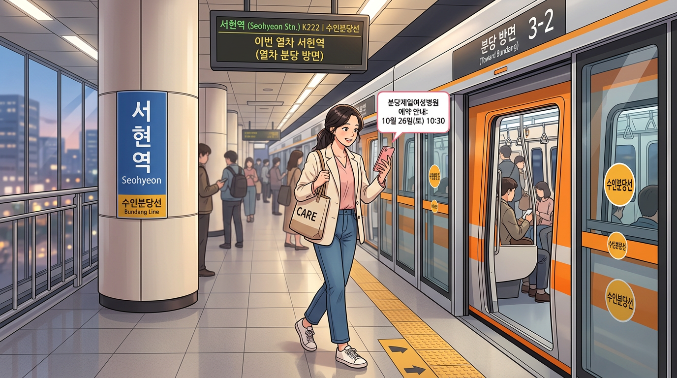 판교 응급 분만 병원 분당제일여성병원 예약 안내
